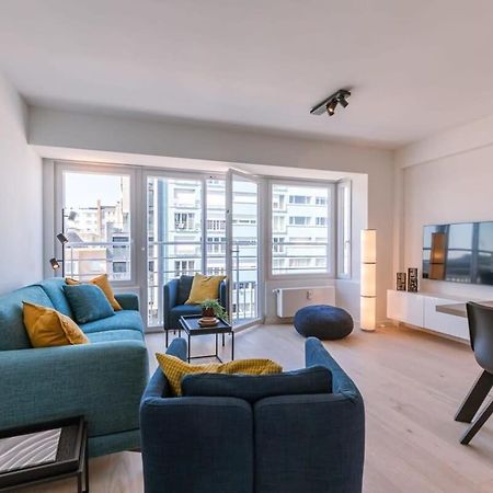 אוסטנדה Huswell - Lovely Apartment With Lateral Sea View And Parking מראה חיצוני תמונה