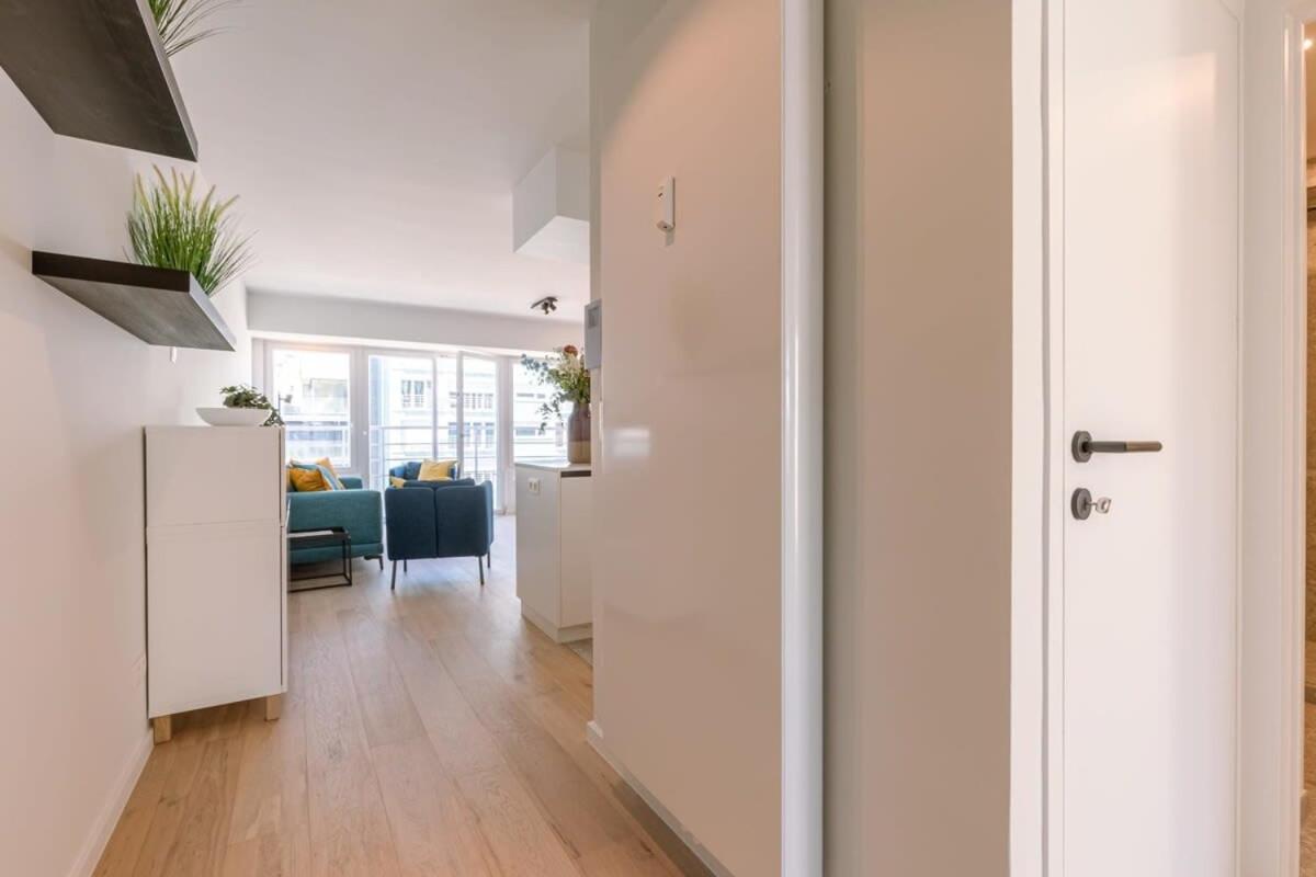 אוסטנדה Huswell - Lovely Apartment With Lateral Sea View And Parking מראה חיצוני תמונה